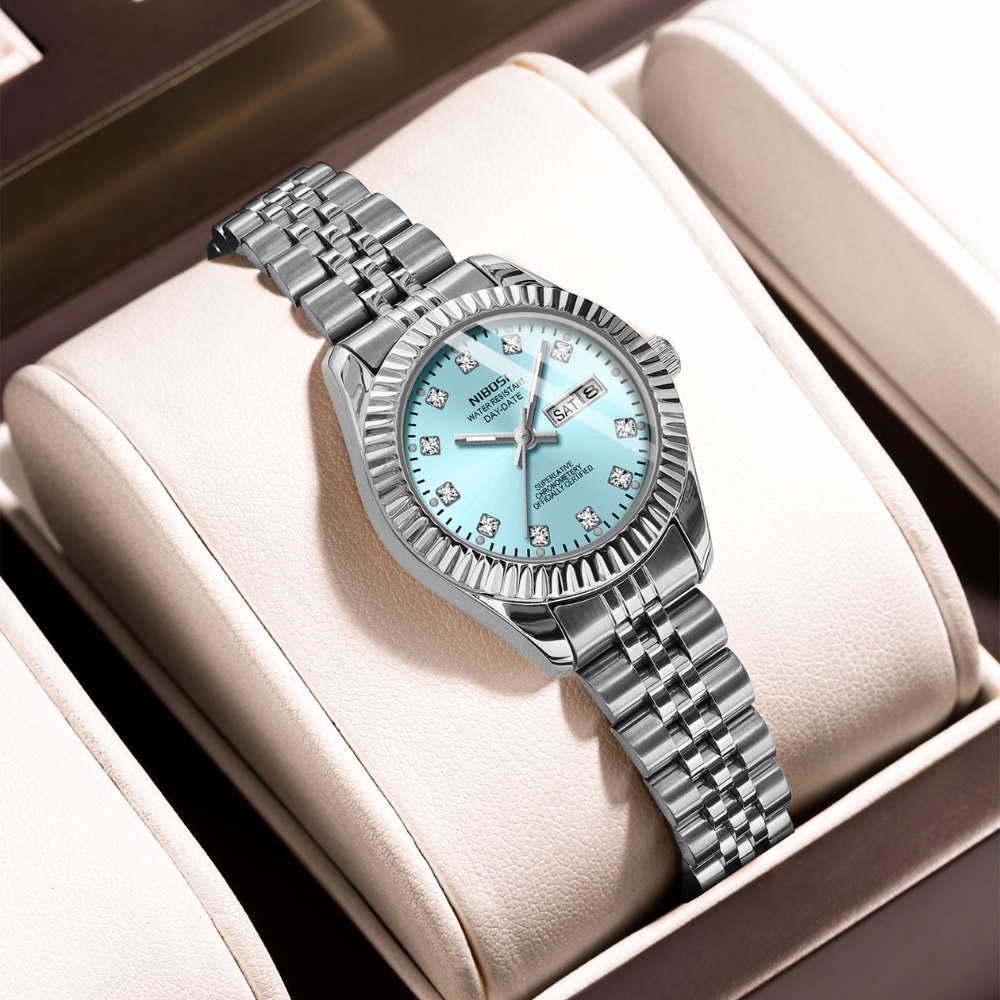 montre avec perle