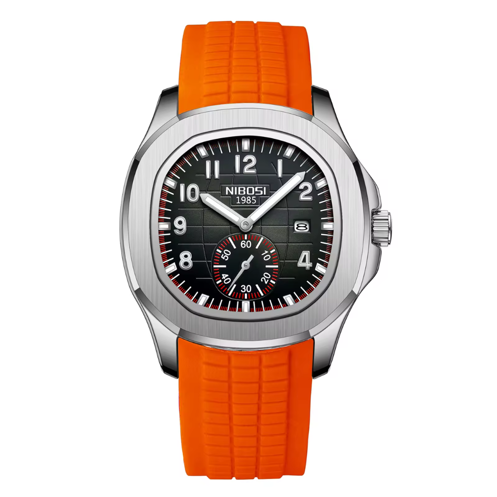 Montre sport homme NIBOSI 2653 – style dynamique et précision quartz, idéale pour la vie active et les aventures quotidiennes.